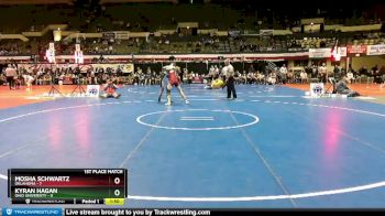 141 lbs Finals (2 Team) - Mosha Schwartz, Oklahoma vs Kyran Hagan, Ohio University