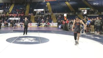 132 lbs Semifinal - Izaiah Santiago, Central Catholic vs Derek Marcolini, Milford