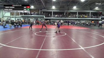 125 lbs Champ. Round 1 - Owen West, Cornell College vs Keno Vanier, Augsburg