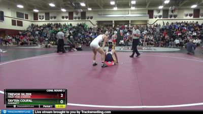 120 lbs Cons. Round 2 - Trevor Silzer, Tinley Park (Andrew) vs Tayten Coufal, Alburnett