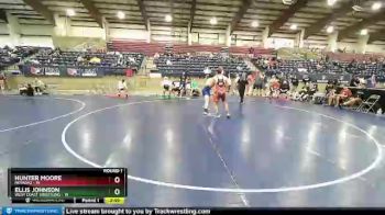 165 lbs Round 1 (8 Team) - HUNTER MOORE, NEVADA2 vs Ellis Johnson, West Coast Wrestling