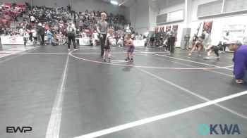 45 lbs Consi Of 4 - Lawson Bohner, Buck Pride Wrestling vs Kane Coombes, Wyandotte Youth Wrestling