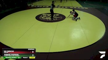 90 lbs Semifinal - Bo Diercks, Rocori vs Parker Madison, Summit Wrestling Academy
