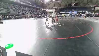 77 lbs Cons. Round 3 - Noah Schimke, NWWC vs Mason Weinheimer, Rainier Junior Wrestling Club