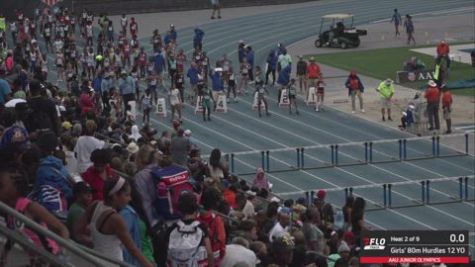 2026 AAU Junior Olympic Games - Youth Girls' 100m Hurdles, Finals 1 - Age 12