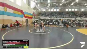 152 lbs Cons. Round 2 - Dorian Molinar Meula, South vs Bobby Mathews, Cheyenne East