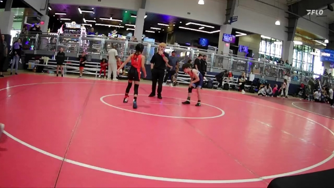 Morin Riley 70 lbs Champ. Round 2 - Jaxon Minardi, 3F Wrestling vs Riley Morin ...