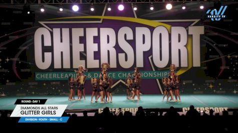 Diamonds All Stars - Glitter Girls [2024 L1 Youth - Small - C Day 1] 2024 CHEERSPORT National All Star Cheerleading Championship