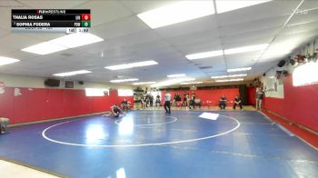 130 lbs Champ. Round 1 - Sophia Fodera, Poway vs Thalia Rosas, Lincoln