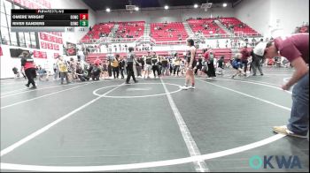 132-146 lbs Rr Rnd 5 - Joslyn Cheney, Blackwell Wrestling Club vs Hunter Werner, Tecumseh Youth Wrestling