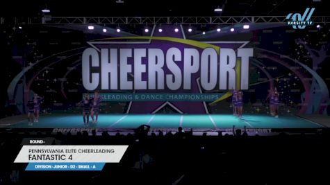 Pennsylvania Elite Cheerleading - Fantastic 4 [2023 L4 Junior - D2 - Small - A] 2023 CHEERSPORT National All Star Cheerleading Championship