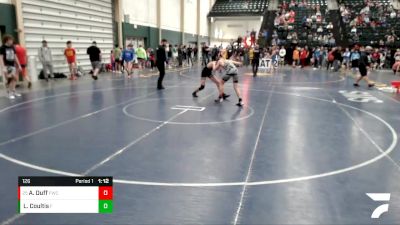 126 lbs Champ. Round 1 - Aidan Duff, Fremont Wrestling Club vs Liam Coultis, Unattached