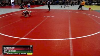 80 lbs Placement (4 Team) - Jett Henriksen, Adrian vs James Hoard, Grand Rapids