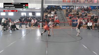 125 lbs Cons. Round 2 - Colin Marano, Shippensburg vs Brady Carter, East Stroudsburg
