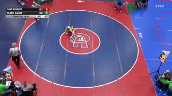 89 lbs Consi Of 16 #1 - Colt Bissett, West Greene vs Clark Julius, South Fayette