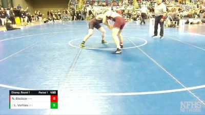 172 lbs Champ. Round 1 - Logan Vorhies, Grand Forks Central vs Noah Bledsoe, Minot