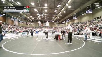1A 144 lbs Cons. Semi - Jackson Heaton, Panguitch vs Peyton Thomas, Milford