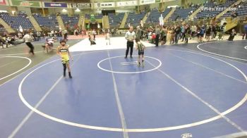 61 lbs Quarterfinal - Gavin Guerra, Pueblo County WC vs John JJ Martinez, Pomona Elite