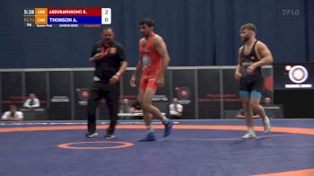 74 kg Quarter Final - Bekzod Abdurakhmonov, UZB vs Adam Thomson, CAN