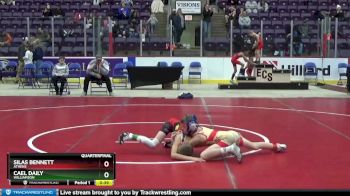 70 lbs Quarterfinal - Silas Bennett, Athens vs Cael Daily, Williamson