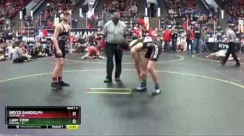 150 lbs Quarterfinals (8 Team) - Bryce Randolph, Clinton vs Liam Timm, Hudson