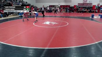 133 lbs Cons. Semi - Travis Weiss, Adrian Area vs Alex Portner, New Ulm Area