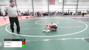 100 lbs Consi Of 16 #1 - Cruz Grijalva, GA vs Tristan Carter, VA