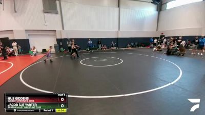 65 lbs Cons. Round 2 - Gus Giddens, Wildcat Wrestling Club vs Jacob (jj) Yarter, Brazos Valley Wrestling Club