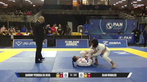 Jilari Reinaldo vs Sabriny Pedrosa Da Silva 2026 Pan Jiu Jitsu IBJJF Championship