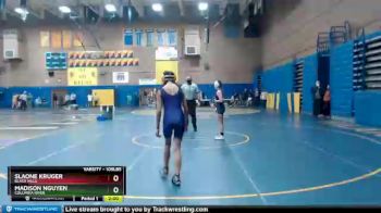 105 lbs Champ. Round 1 - Slaone Kruger, Black Hills vs Madison Nguyen, Columbia River