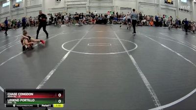 80 lbs Round 7 (10 Team) - Legend Portillo, DWA vs Chase Congdon, NOVA WC