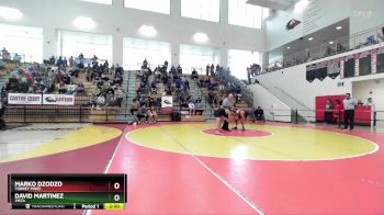 190 lbs 1st Place Match - David Martinez, Vista vs Marko Dzodzo, Torrey Pines