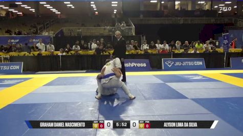 Alyson Lima Da Silva vs Graham Daniel Nascimento 2026 Pan Jiu Jitsu IBJJF Championship