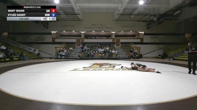 138 lbs Rr Rnd 1 - Mary Manis, Lehigh vs Kylee Gaddy, Delaware State