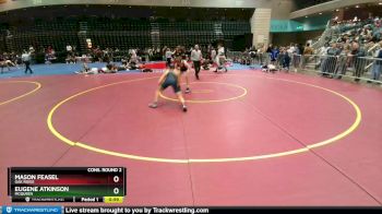 150 lbs Cons. Round 2 - Mason Feasel, Oak Ridge vs Eugene Atkinson, Mcqueen