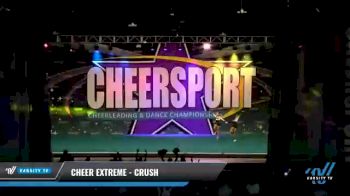 Cheer Extreme - Kernersville - Crush [2021 L6 Junior Day 2] 2021 CHEERSPORT National Cheerleading Championship