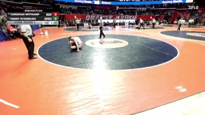 3A 175 lbs Cons. Round 3 - Christian Wittkamp, Fox Lake (Grant) vs Henry Rydwelski, Naperville (Central)