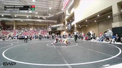 80 lbs Cons. Round 2 - Brantley Edgerton, Hoisington Jr vs Jameson Wood, CWO