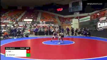 109 lbs Cons. Round 2 - Brianna Mitchell, Baldwin vs Emma Hall, Coffeyville-Field Kindley