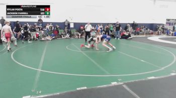 126 lbs Quarterfinal - Rylan Poeta, Team Gotcha - MS vs Jackson Farrell, Ares-MS