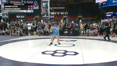 126 lbs Cons. Rd Of 64 - Andrew Taylor, Florida vs Christian Gregory, Michigan