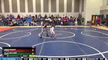 170 lbs Quarterfinal - Aiden Knight, Mcadory vs Miles Ballard, Auburn