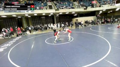 170 lbs Cons. Round 4 - Keira Minassian, Morton vs Sarah Parker, Unattached