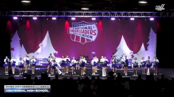 Centennial High School [2025 Game Day Varsity Day 1] 2025 NCA State of Texas Regional