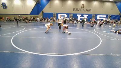 120 lbs 1st Place Match - Taitum Koyle, Champions Wrestling Club vs Deegan Jackson, Uintah Wrestling