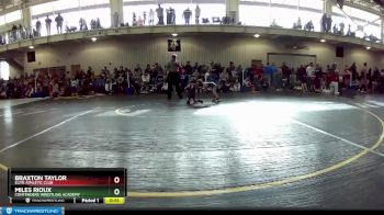 45 lbs Champ. Round 1 - Braxton Taylor, Elite Athletic Club vs Miles Rioux, Contenders Wrestling Academy