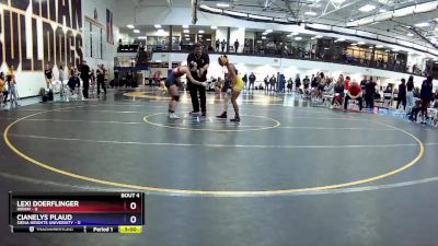 103 lbs Round 1 (16 Team) - Lexi Doerflinger, Hiram vs Cianelys Plaud, Siena Heights University