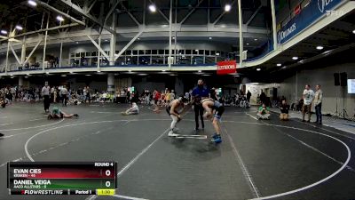 105 lbs Round 4 (8 Team) - Evan Cies, Kraken vs Daniel Veiga, AACO Allstars