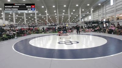 135 lbs McKenzy Mason, Missouri Blue vs Sophia Fodera, California Gold