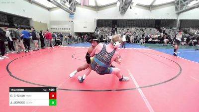 162-H lbs Quarterfinal - Greyson Catlow-Sidler, PRTC vs Joshua JORGGE, ECMMA NY